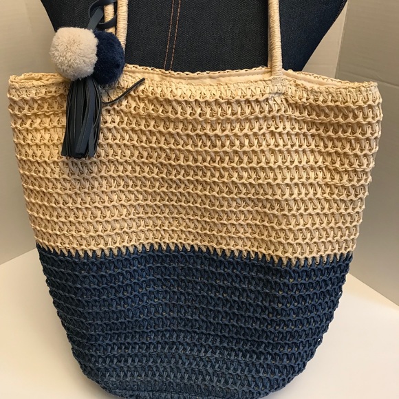 old navy straw bolsa